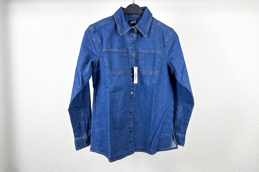 Damen Jeans Hemd Arizona, Gr. 42
